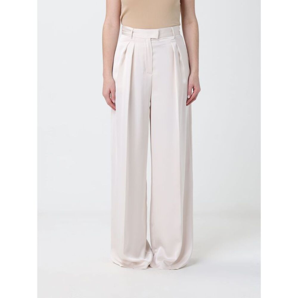 Simona Corsellini Pants Woman Yellow Cream